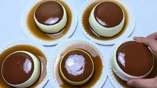 점토 부수기🎂 Flan cake clay cracking ASMR クレイクラクキング【音フェチ】claypopping,crackingclay