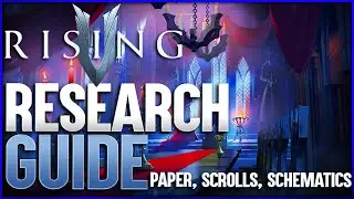 V Rising Research Guide! Paper, Scrolls, and Schematics Everything You Need To Know