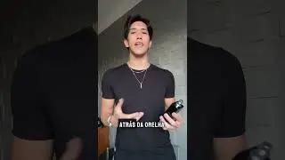 parte 2 de onde passar o perfume para se manter cheiroso o dia inteiro #shorts