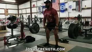 Jeremy Hoornstra, Deadlift Training