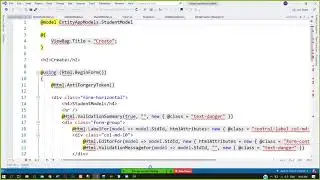Saving Data In Database | Entity Framework | ASP.NET MVC