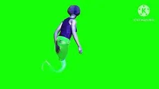 IN WATER LADY ALADIN GREEN SCREEN | no copyright | 100% copyright FREE GREEN SCREEN