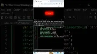 JS Neon Button.                               #css  #coding