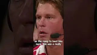 When Mark Henry dragged Rey Mysterio on the whole ramp 