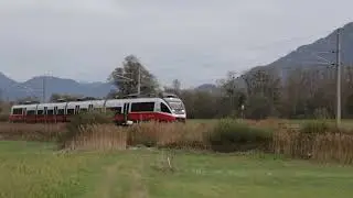 OBB train in Alps
