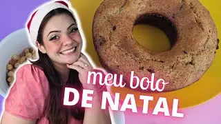 VOCÊ NUNCA VIU UMA RECEITA DE BOLO DE NATAL ASSIM - Doces da Jessica