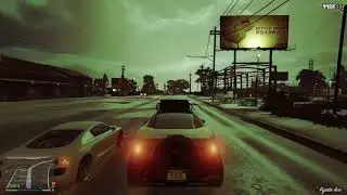 GTA V | Driving Coil Brawler at Halloween night | Random Driving