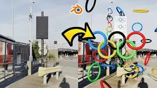 How To Add CGI Objects to Real Moving Videos | Blender VFX Tutorial