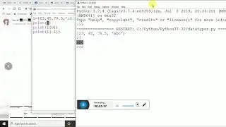 list and tuple data type in python