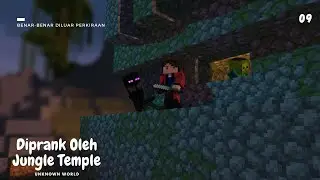 Sungguh Di Luar Nalar Temple Ini | Minecraft Day 9 #petualangan