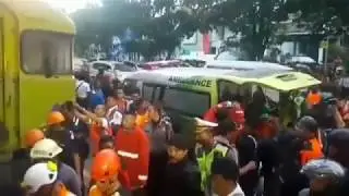 Mobil Picanto Ringsek Tabrak KA Batara Kresna, Penumpang 1 Jam Terjepit