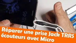 Réparer une prise Jack TRRS pour des écouteurs avec micro