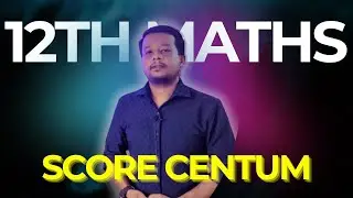 12th Maths Score Centum Study Plan 💯 | Public Exam 2026 | Smart Strategy to Get 100/100