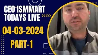 Part-1 Live 4th March 2024_Ceo Ismmart Group of Industries Shaukat_marwat Part-1