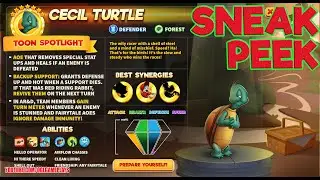 CECIL TURTLE SNEAK PEEK AND INFO - LOONEY TUNES WORLD OF MAYHEM
