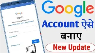 New gmail account kaise banaye new phone me || new gmail account kaise banaen