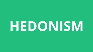 How To Pronounce Hedonism - Pronunciation Academy