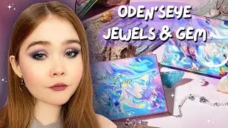 Палетка Jewels & Gem от Odenseye | Первые впечатления, свотчи и макияж