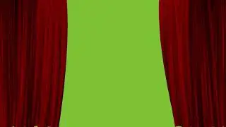 Opening Curtains - Green Screen Effect - No Copyright Video - Free Stock Footage