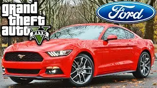 GTA 5 Ford Mustang 2015 - MOD CARRO
