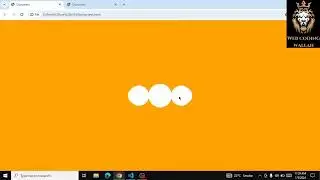 how to make multiple dots loader with html and css only