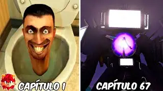 TODA la HISTORIA de SKIBIDI TOILET en ESPAÑOL 1-67 | TODOS LOS CAPITULOS DE SKIBIDI TOILET ESPAÑOL