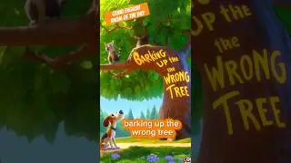 Genki English Idioms : Barking up the wrong tree!   Meaning & examples are in the pdf poster book!