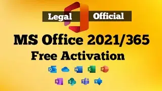 Activate MS Office 2021/365 for Free (Product Activation Failed/Error Fix) | Activate MS  office |