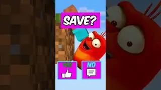 Minecraft Save Oi Oi Oi Oi Oi Red Larva?  #minecraft #memes #animation