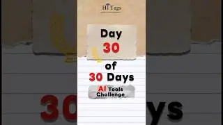 #Day30 of 30 Days AITools Challenge #ai #tools #aitools #video #audio #noise #elevenlabs #yt #h1tags