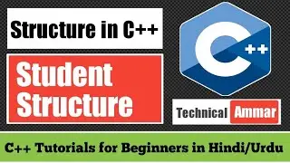 Structures in C++ Part-1 | Student Structure in C++ | C++ Tutorial for Beginners #44