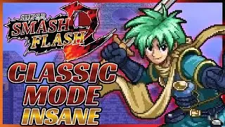 Super Smash Flash 2 Beta | Classic Mode: Isaac (Insane)