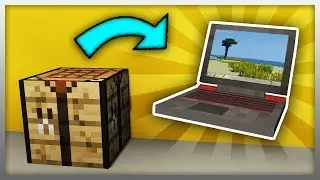 ✔️ How to Craft a Laptop in Minecraft! (Device Mod)
