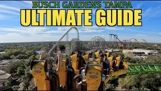 The ULTIMATE Guide to Busch Gardens Tampa - 4K