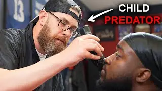 I EXPOSED My Barber Meeting A MIN0R During My Haircut!