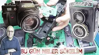 Bu Gün Ne Sökelim 2 Adet Fotoğraf Makinasını Söktüm