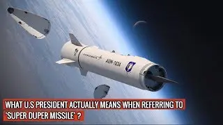 GETTING READY - AMERICA'S 'SUPER DUPER MISSILE' WILL TAKE ON RUSSIA & CHINA !