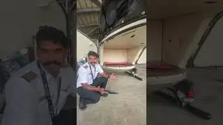 The Cargo door of EC135 #cockpit