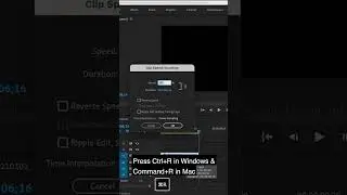 Reverse a Clip Faster   Adobe Premiere Pro Tutorial