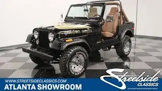1977 Jeep CJ7 Golden Eagle Tribute for sale | 5139 ATL