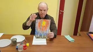 Рисуем весенний пейзаж