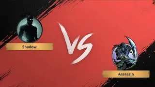 OMG 😮 Assassin In Shadow Fight Shades - Shadow vs Assassin Act 4 Chapter 5 In Shades: Shadow Fight