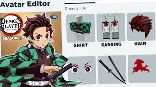 *NEW* How to make Tanjiro Kamado in Roblox | Demon Slayer Cosplay 2022
