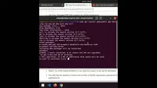 phpMyAdmin install in Ubuntu 20.04