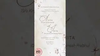 Animation Engagement Invitation || Elegant Engagement Invites