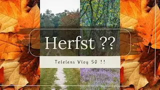 Fotografie vlog 50 | Landschap fotografie | Herfst Telelens ? |