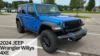 2024 Jeep Wrangler 4 Door Willys 4XE