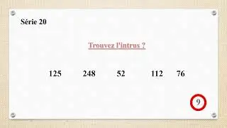 Logic test: Intruder Number