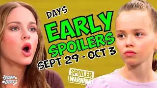 Days of our Lives Early Spoilers Sept 29-Oct 3: Stephanie Stalked & Rachel Spirals | Soap Dirt