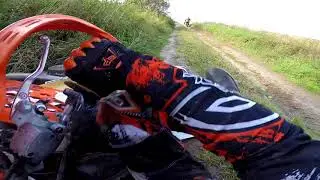 KTM EXC 400 FAIL 60 km/h